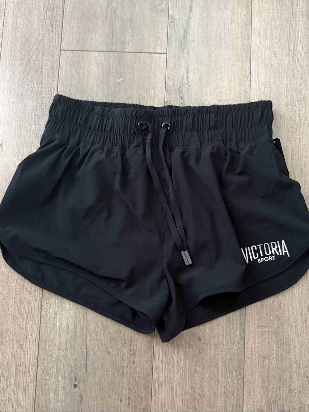 Victoria Sport Black Athletic Shorts NWT